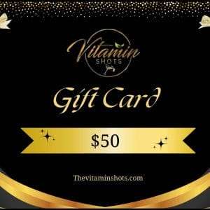 Picture for gift card of $50 from Vitamin Shots