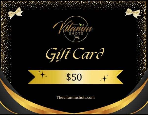 Picture for gift card of $50 from Vitamin Shots