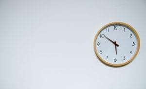 Clock for time to take a dose of Vitamin Supplements