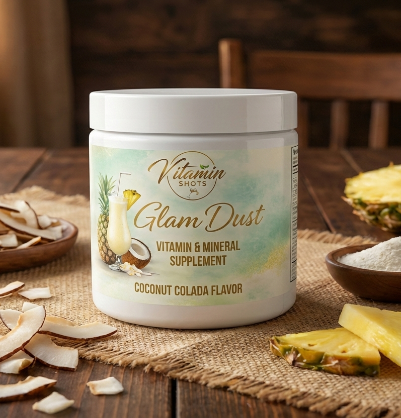 Glam Dust Product Image Dark Wood Table-2